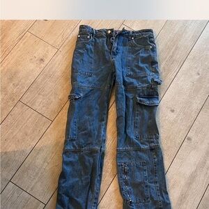 Blue Cargo Jeans